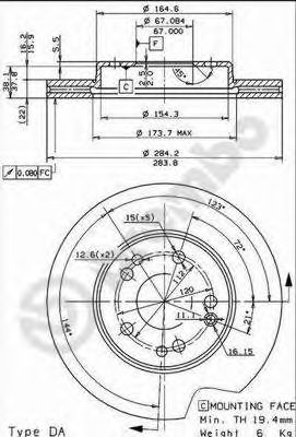 Disc frana