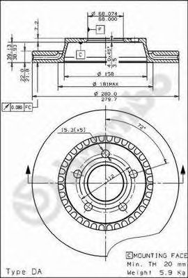 Disc frana