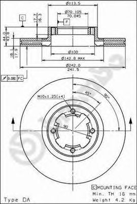 Disc frana