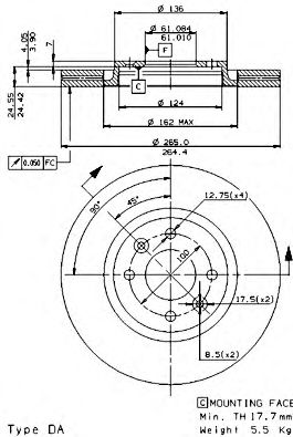 Disc frana