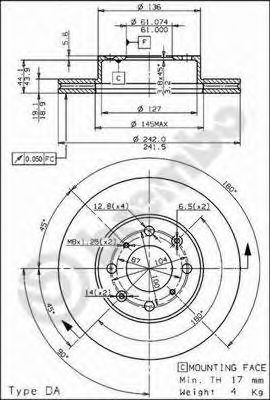 Disc frana