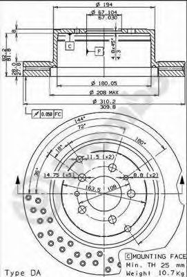 Disc frana