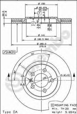 Disc frana