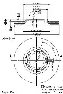 Disc frana