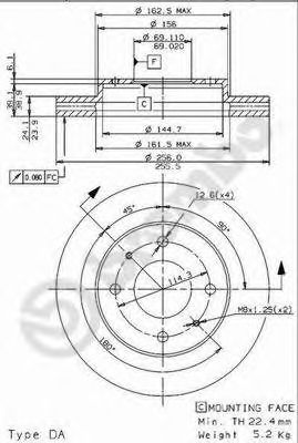 Disc frana