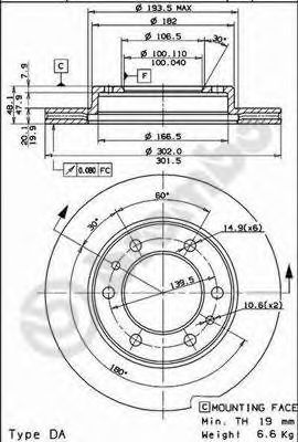 Disc frana