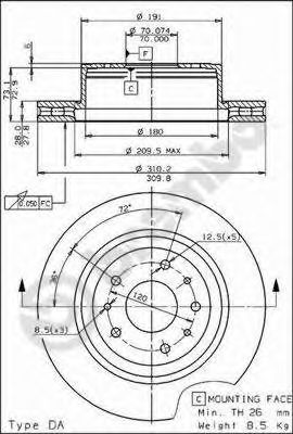 Disc frana