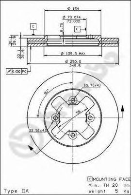 Disc frana