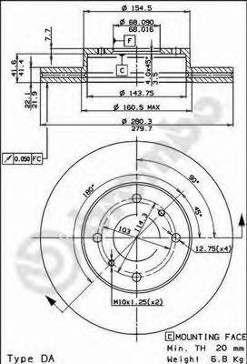 Disc frana