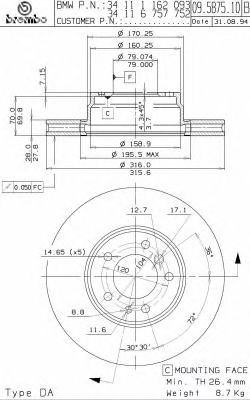 Disc frana