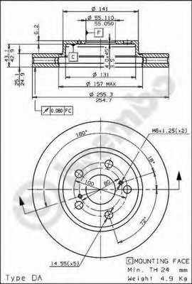 Disc frana