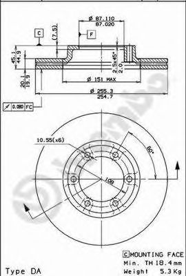 Disc frana