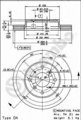 Disc frana