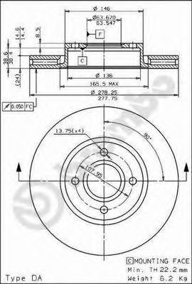 Disc frana