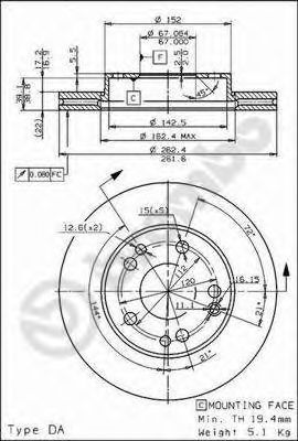 Disc frana