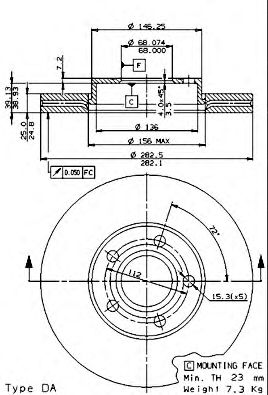 Disc frana