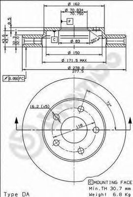 Disc frana