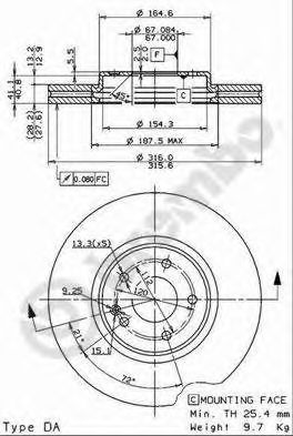 Disc frana