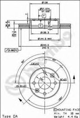 Disc frana