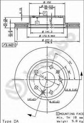 Disc frana