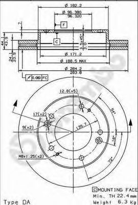 Disc frana