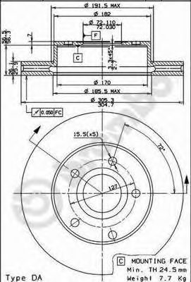 Disc frana