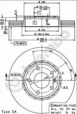 Disc frana