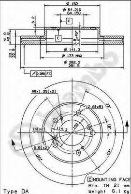 Disc frana