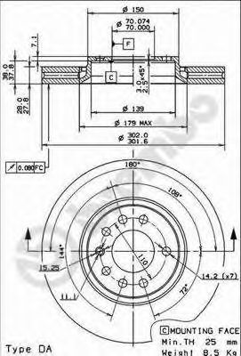 Disc frana