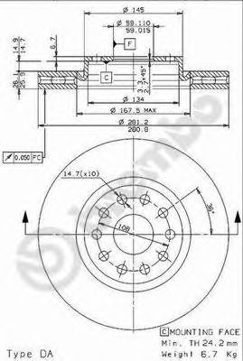 Disc frana