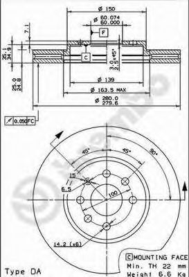 Disc frana