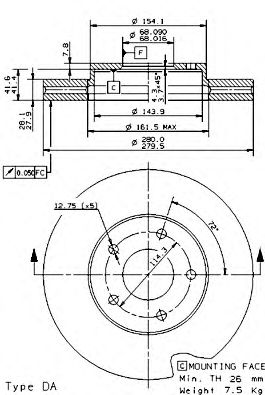 Disc frana