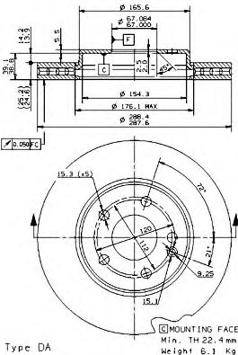 Disc frana