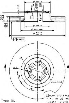 Disc frana