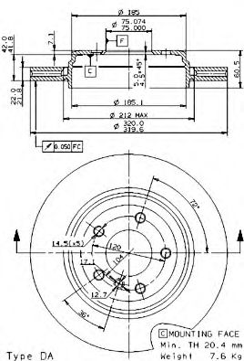 Disc frana