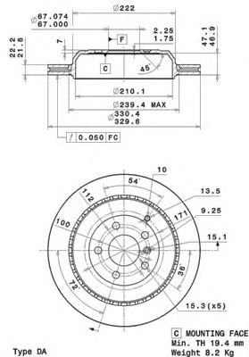 Disc frana