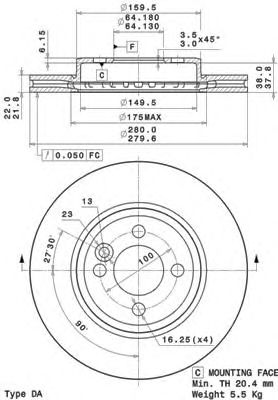 Disc frana