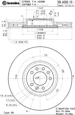 Disc frana