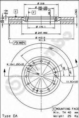 Disc frana