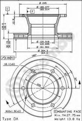 Disc frana