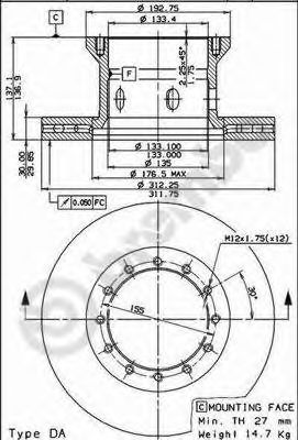 Disc frana