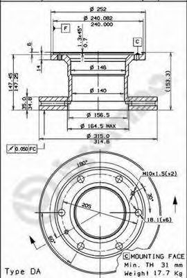 Disc frana