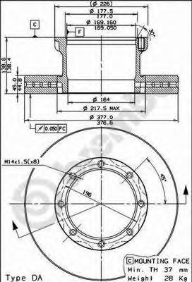 Disc frana