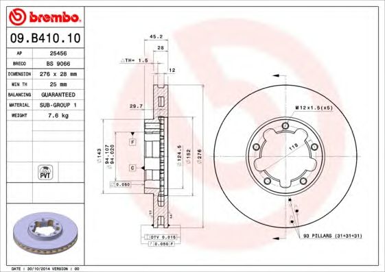 Disc frana