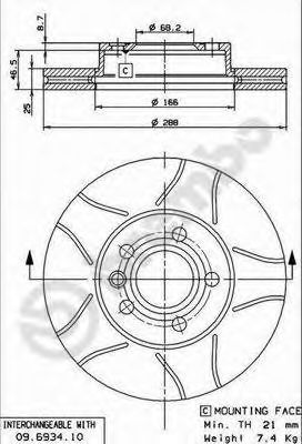 Disc frana