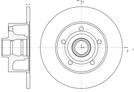 Disc frana