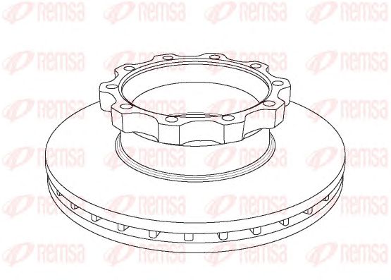 Disc frana