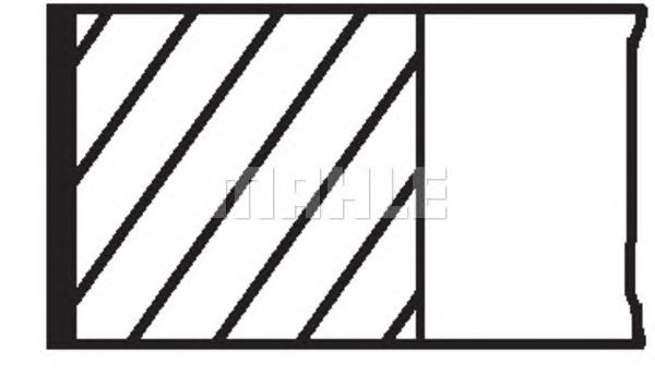 Set segmenti piston FIAT PUNTO