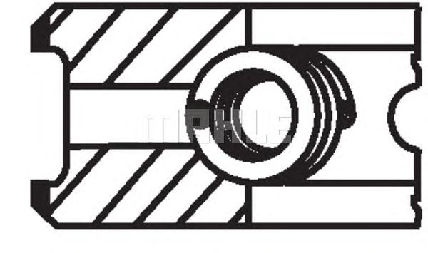 Set segmenti piston