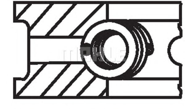 Set segmenti piston BMW 3